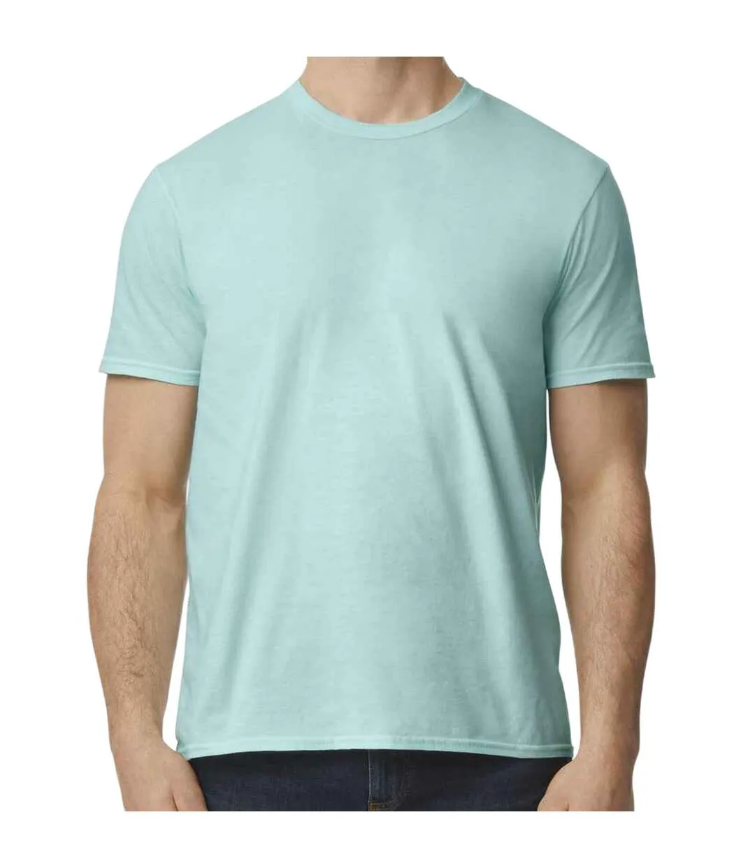 T-shirt Softstyle Ez Adulte Turquoise Pâle Gildan-1