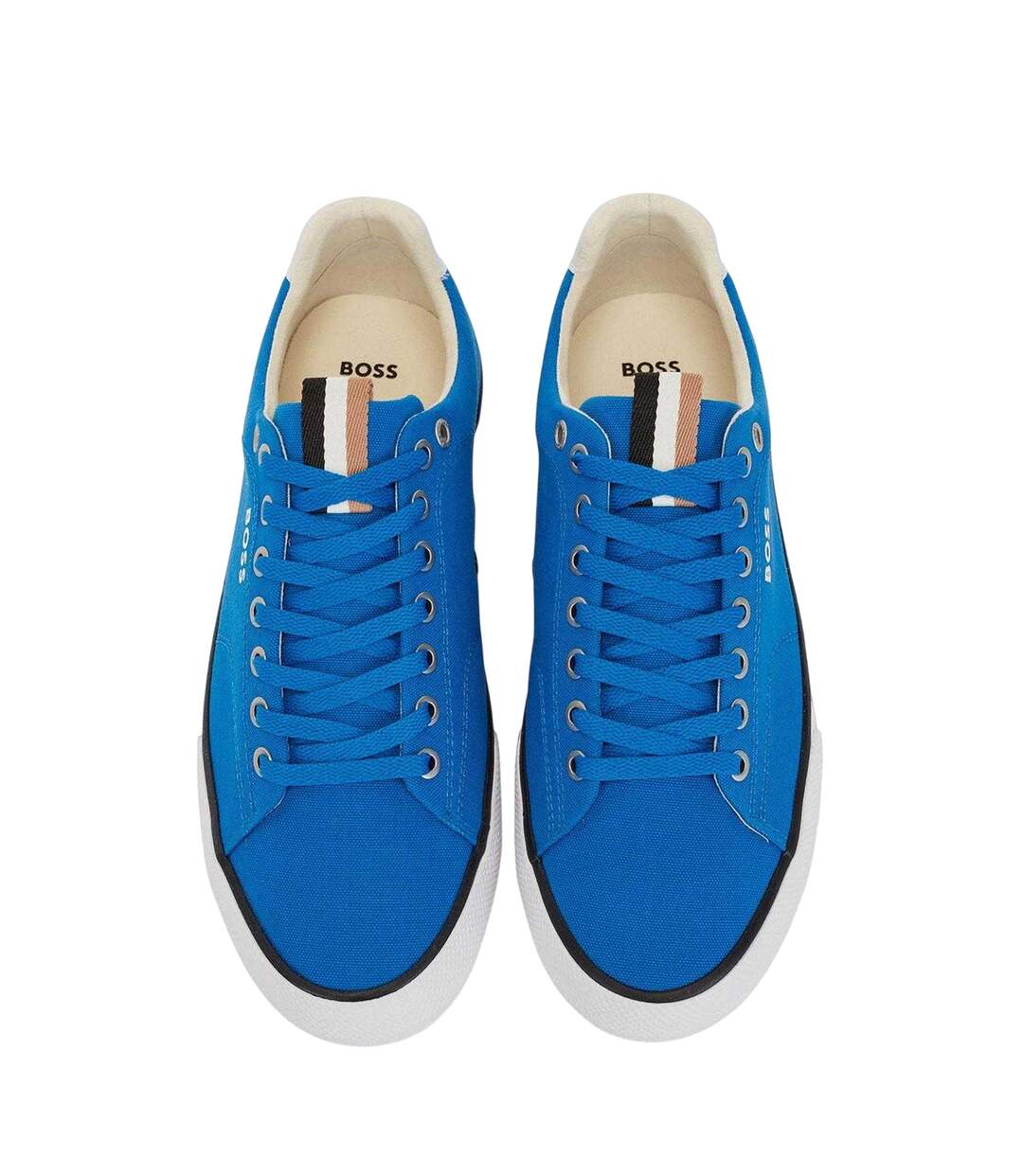 Baskets Aiden Homme Bleu Boss-4