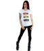 Disney - T-shirt CARS RACER PROFILE - Femme (Blanc) - UTBI13890-4