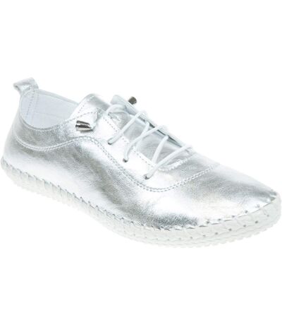 Tennis St Ives Femme Argenté Lunar