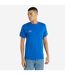 Umbro Mens Taped T-Shirt (Regal Blue) - UTUO2090