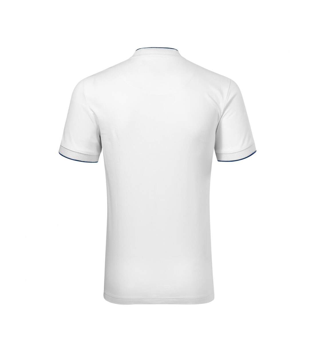 Polo Motif/style Losange Premium Homme Blanc Malfini-2