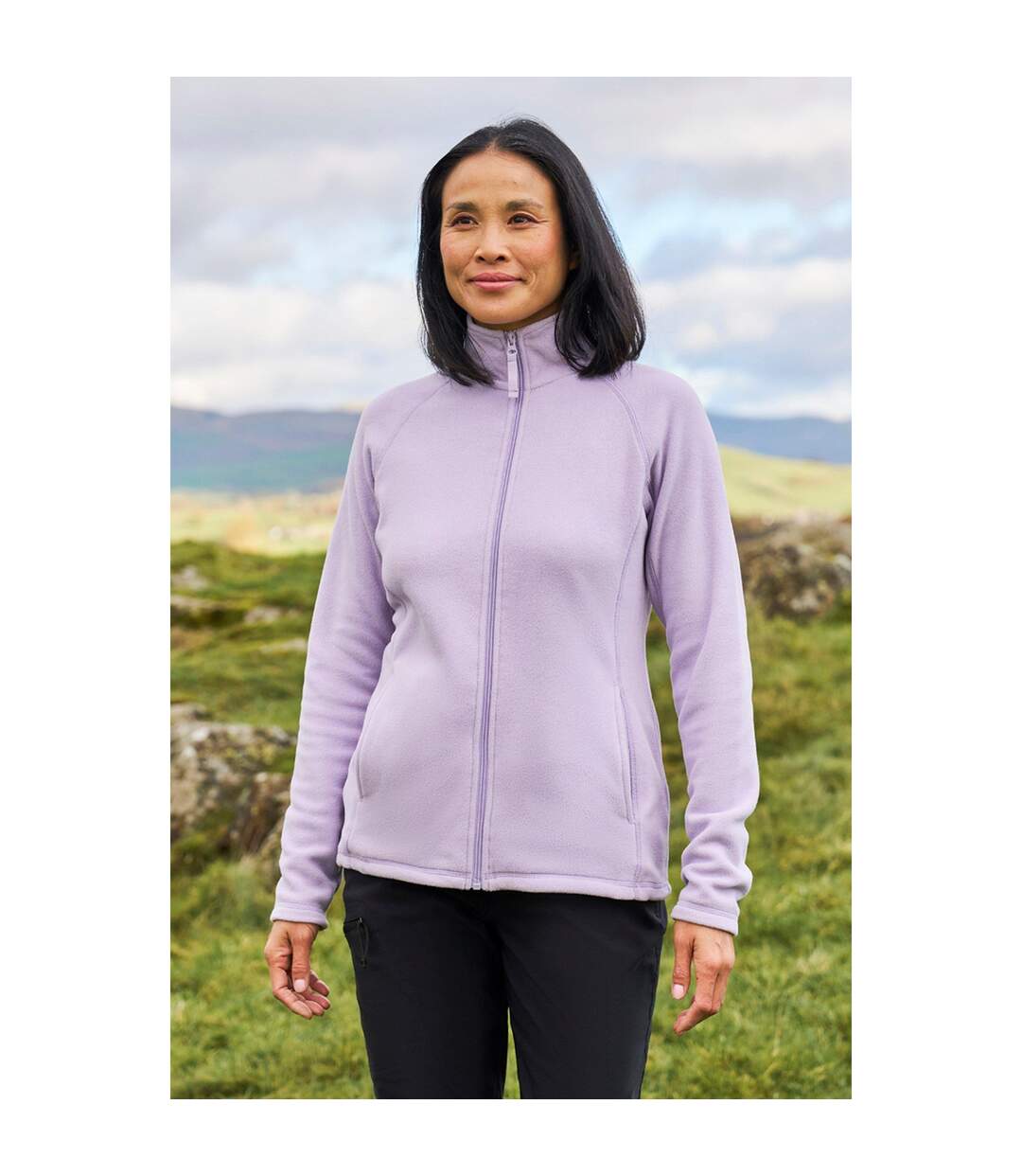 Veste Polaire Raso Femme Lilas Mountain Warehouse-1