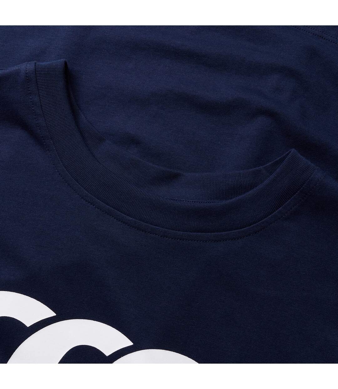 Mens Logo Organic Cotton T-shirt Navy Canterbury-3