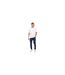 Jean Motif/style Motard Homme Bleu Foncé Brave Soul-1