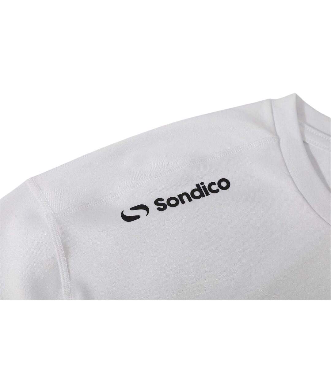 Haut Thermique Manches Longues Motif/style Central Homme Blanc Sondico-3