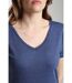 Tee shirt col v manches courtes femme Maddy Twilight  | Gerard Pasquier-5