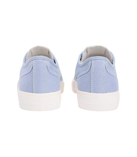 Womens/ladies Archive Canvas Trainers Light Blue Tommy Jeans