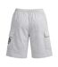 Short cargo homme en french terry avec imprimé sur poche Mark Freegun-3