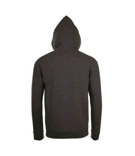 Unisex Adult Stone Hoodie Charcoal Melange SOLS