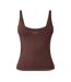 Womens/ladies Vest Top Chocolate 4th & Reckless-3