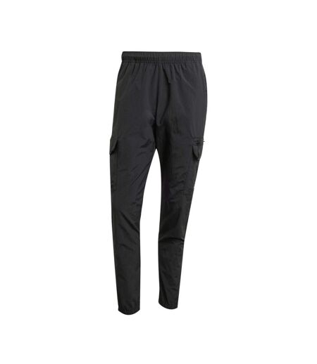 Mens Originals Woven Cargo Trousers Black Adidas