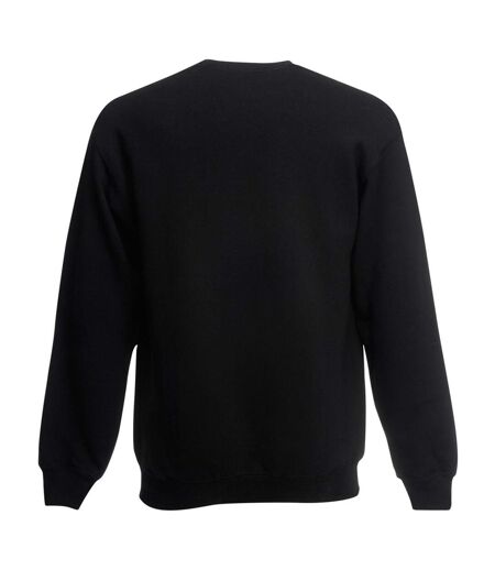 Sweat Homme Noir Fruit Of The Loom