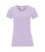 Womens/ladies iconic 150 t-shirt soft lavender Fruit of the Loom