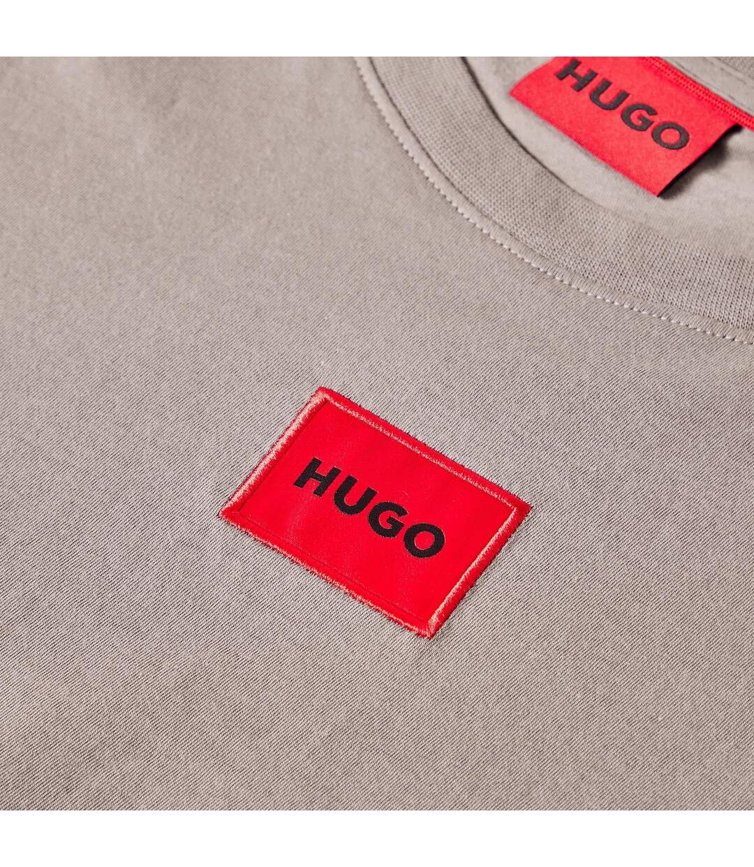 T-shirt Motif/style Logo Sur Poitrine Diragolino Homme Marron Hugo-4