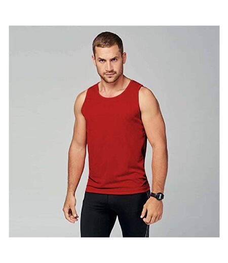 Kariban Proact Mens Sleeveless Sports Training Vest (Red) - UTRW2719