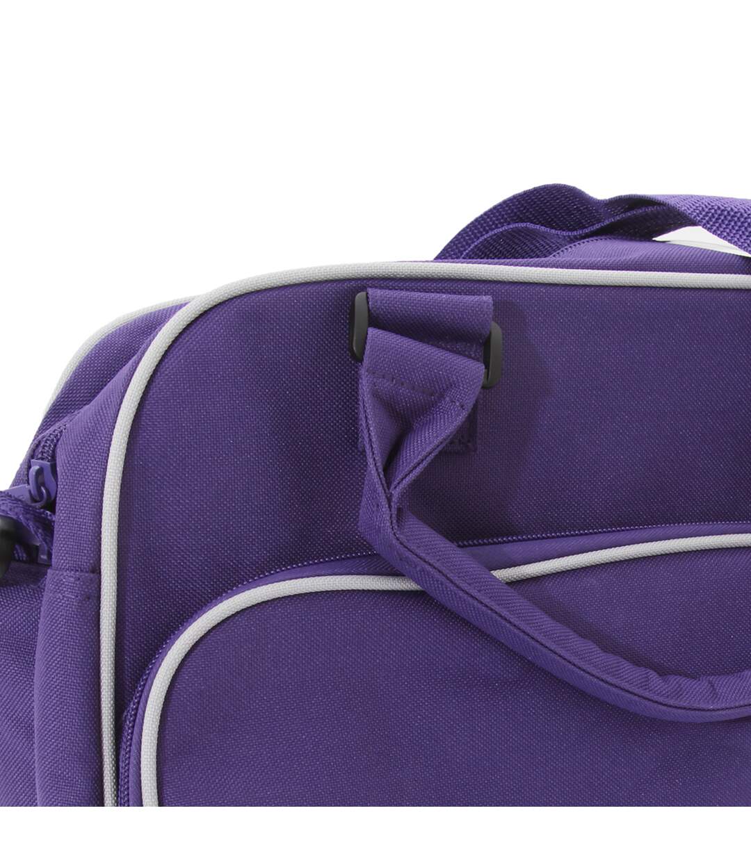 Lot de 2  Sac de danse messager 15 litres taille unique violet/gris clair Bagbase