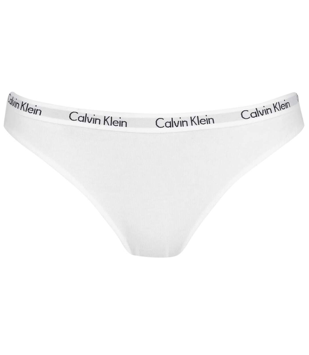 Bas De Maillot De Bain Carousel Femme Blanc Calvin Klein-1
