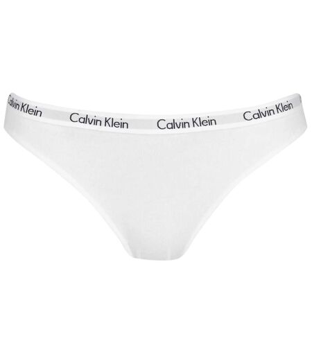 Bas De Maillot De Bain Carousel Femme Blanc Calvin Klein
