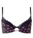 Soutien-gorge ampliforme coques moulées noir Delphine