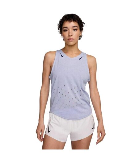Haut De Sport Aeroswift Femme Bleu Nike