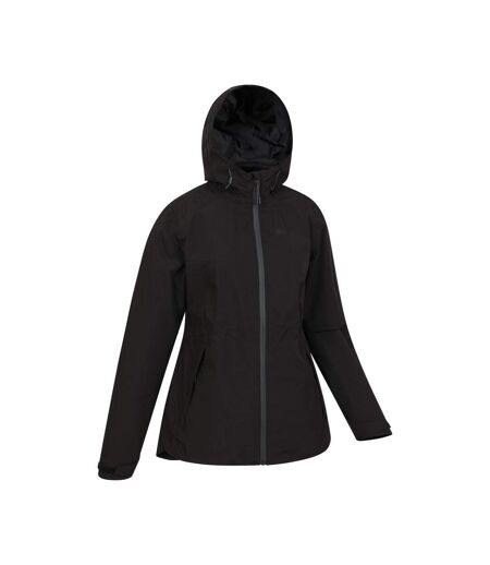 Veste Imperméable Vancouver Femme Noir Mountain Warehouse