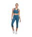 Legging Femme Bleu Sarcelle SikSilk-1