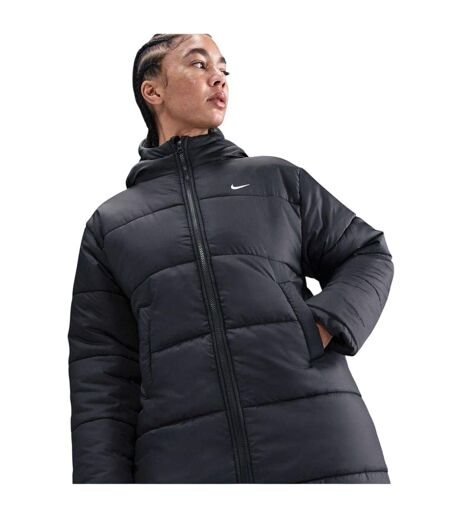 Womens/ladies Classic Therma-fit Insulated Loose Puffer Jacket Black Nike
