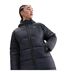 Womens/ladies Classic Therma-fit Insulated Loose Puffer Jacket Black Nike-3