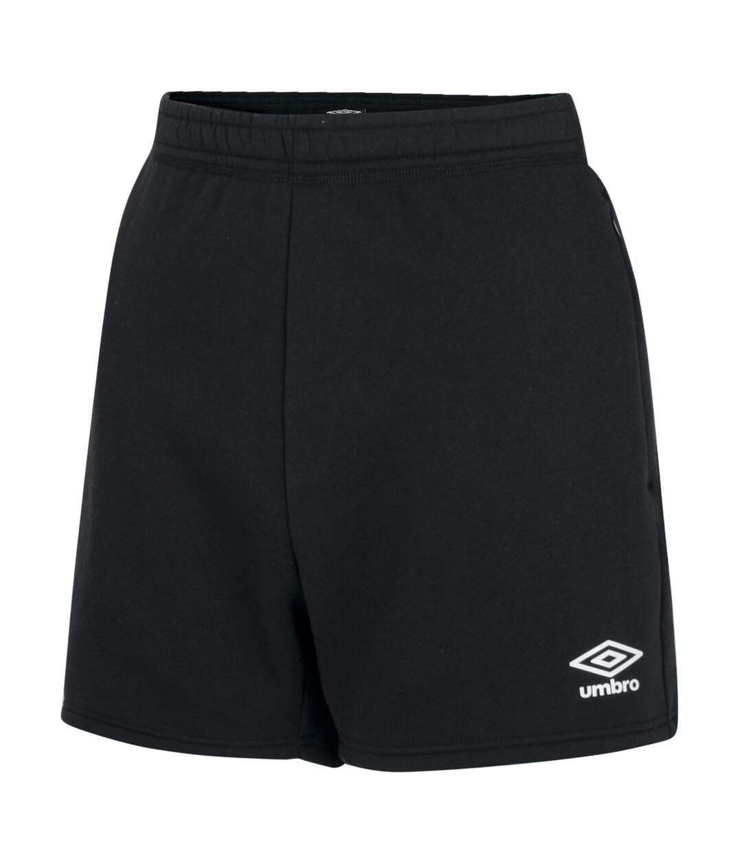 Umbro - Short CLUB LEISURE - Femme (Noir / Blanc) - UTUO352-1