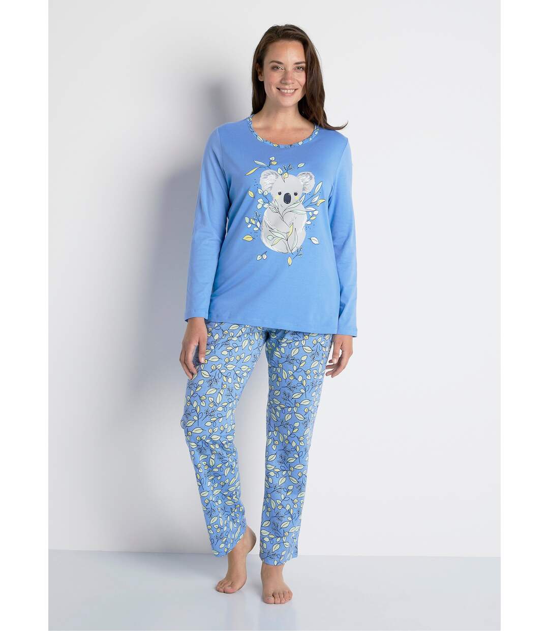Pyjama coton imprimé motif koala-1