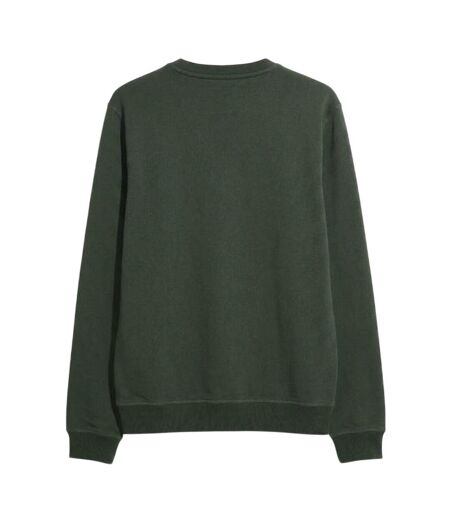 Mens Organic Cotton Crew Neck Sweatshirt Evergreen Farah