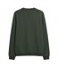 Mens Organic Cotton Crew Neck Sweatshirt Evergreen Farah-2