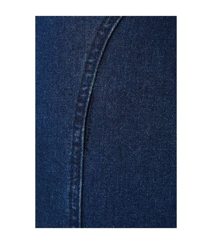 Womens/ladies detail seams flared jeans dark wash Principles