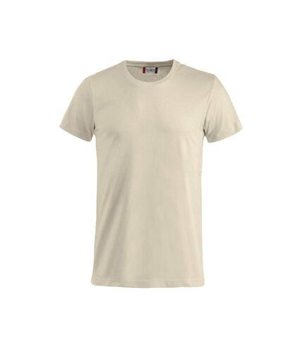 Clique Mens Basic T-Shirt (Light Khaki)