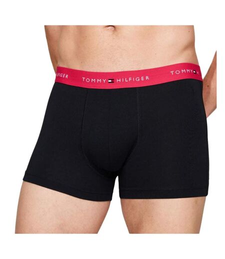 X3 Boxers Noir/Rouge Homme Tommy Hilfiger UM0UM02763 - XXL