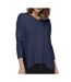 Pull en Maille Marine Femme Only Lamalia - L