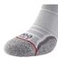 Socquettes run femme blanc / gris 1000 Mile-2