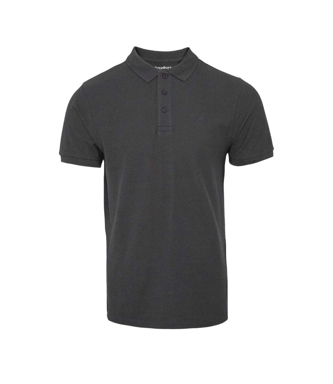 Pack Of 3  Mens Regular Short-sleeved Polo Shirt  Multicoloured Threadbare-3