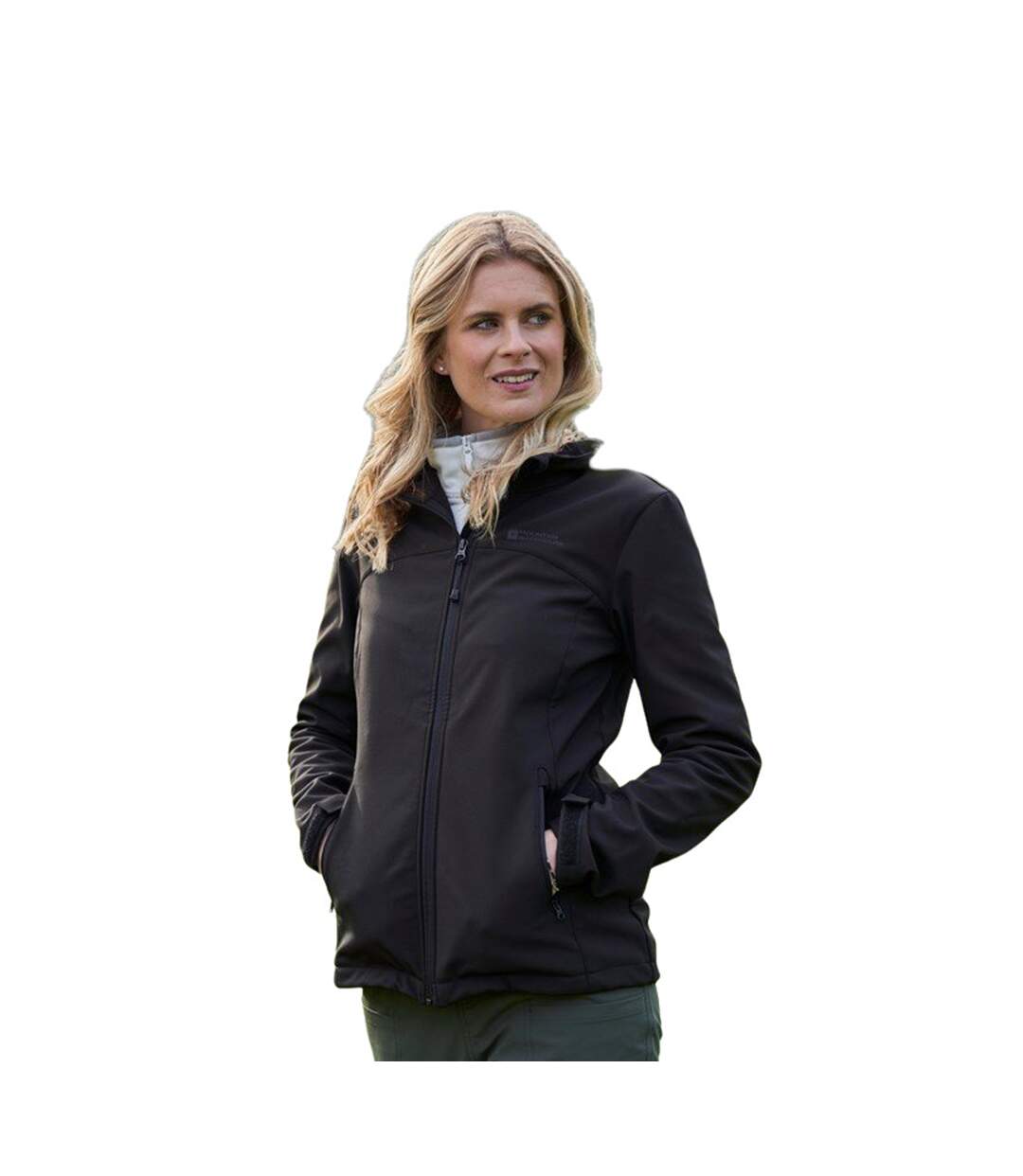 Veste Softshell Exodus Femme Noir Mountain Warehouse-1