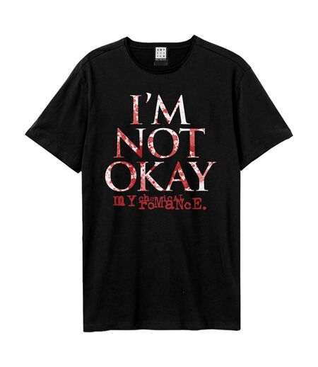 T-shirt i'm not okay adulte noir Amplified