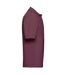 Russell Mens Polycotton Pique Polo Shirt (Burgundy)