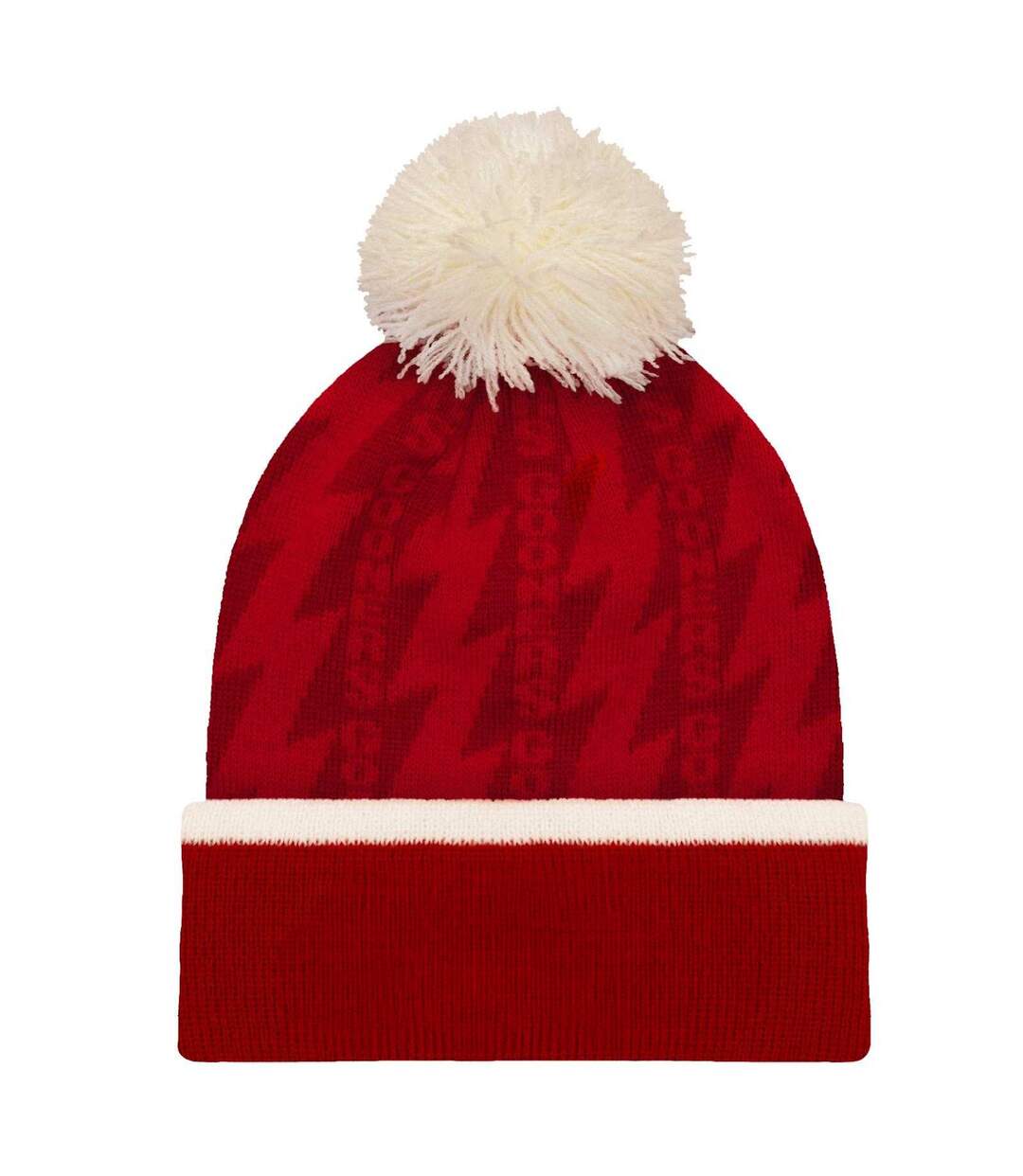Gunners 1994 Home Kit Bobble Beanie Red White Fan Originals-2