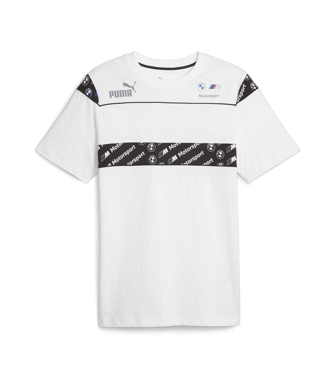 T-shirt Blanc Homme Puma Bmw Sds - S