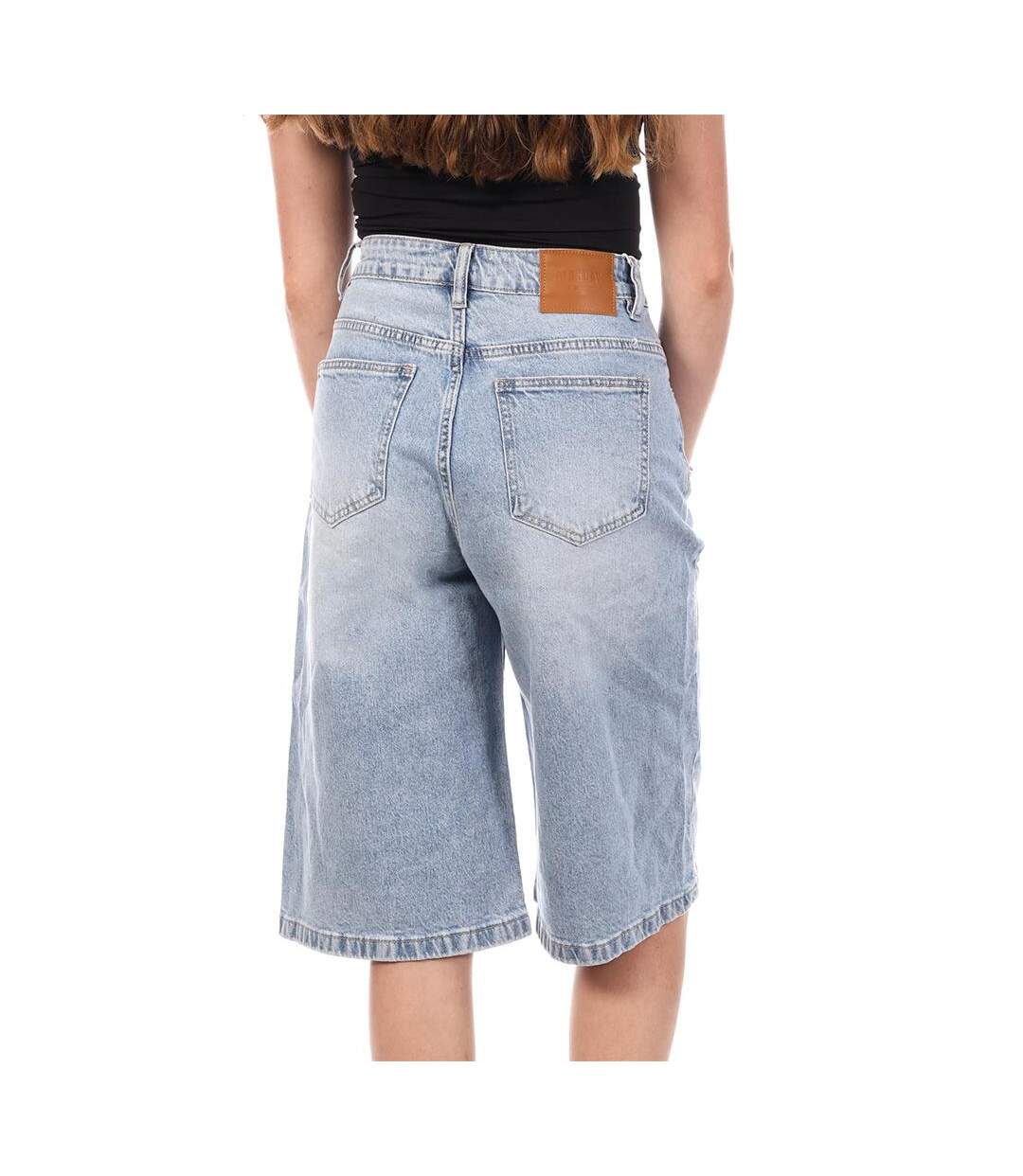 Bermuda bleu femme monday premium 121-2