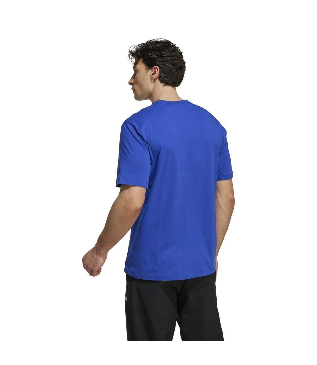 Mens Terrex Logo T-shirt Lucid Blue Adidas-3