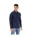 Polo Manches Longues Homme Bleu Marine Foncé Peter Werth-2