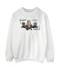 Disney - Sweat ALICE IN WONDERLAND WHAT KIND OF GARDEN - Femme (Blanc) - UTBI5770-1