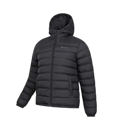 Doudoune matelassée seasons homme noir Mountain Warehouse