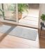 Tapis Tissé Velours Carpetuni 45x120cm Gris-4